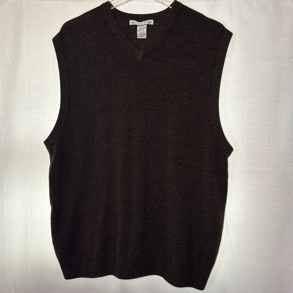 GEOFFREY BEAN Brown Vest